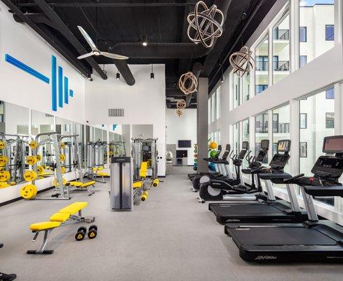 State of the art fitness center