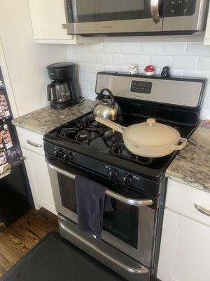 Cook in a clean kitchen