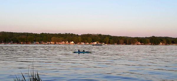 Summer evenings on Conesus Lake, NY