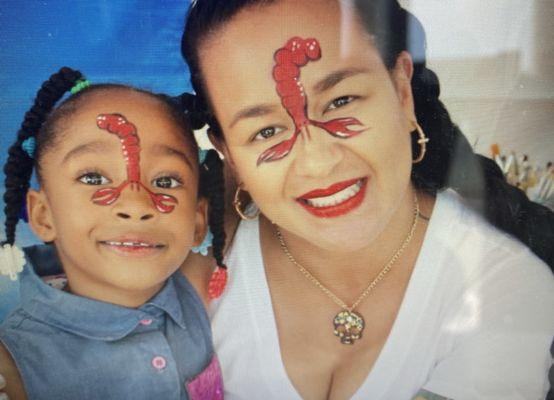 Lobster festival Face Painting