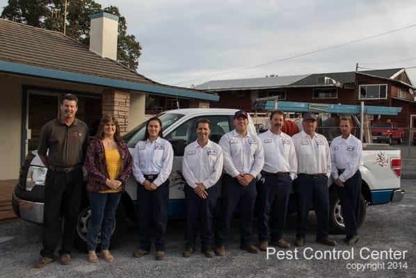 The techs and staff that respond to your calls!