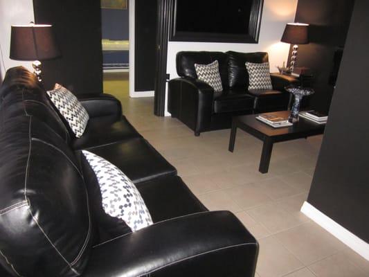 We designed our facility around your comfort.  So enjoy your consultation in our lounge.