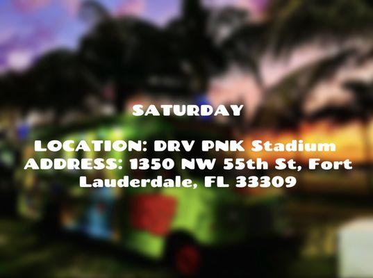 Saturday location