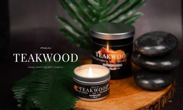 Teakwood Soy Candle