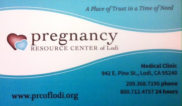 Pregnant? Call us at: 209-368-7190