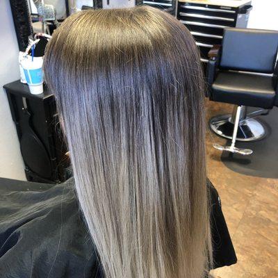 Seemless blonde blend