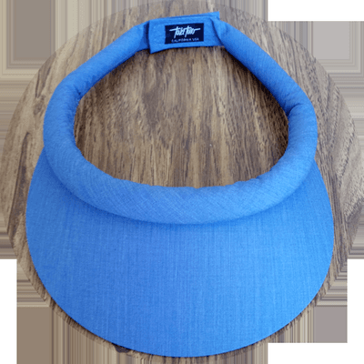 denim sun visor