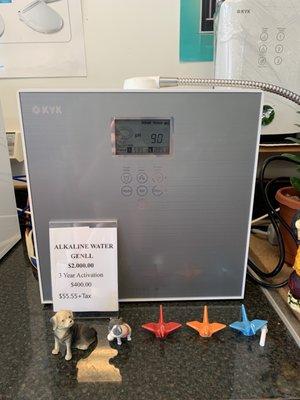 Alkaline water purifier