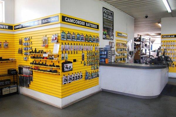 One stop shop for all your battery needs