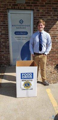 Helping our Local Community Through the Lions Club Food Drive