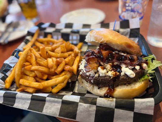 Goat Cheese Burger