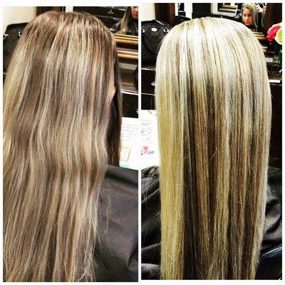 Hair by Teri Wilson  33 yrs experience Before and after photo