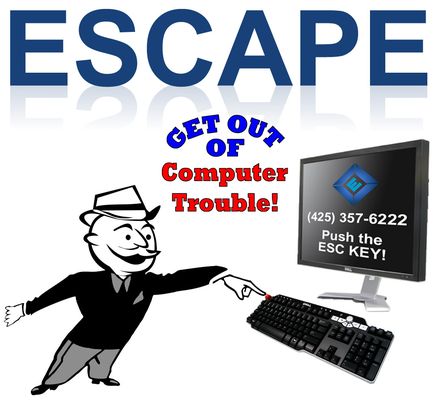 ESCAPE your computer trouble - leave the day to day I.T. operations to us.