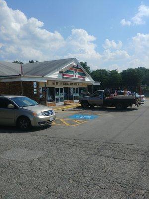 Worst 7-Eleven in the West End. Came in today for a hot dog. No small hot dogs, no cheese sauce, no Slurpees