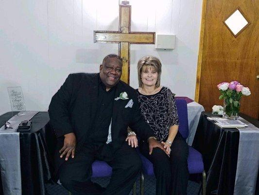 Pastor C J Duffey and First Lady Cathy Duffey