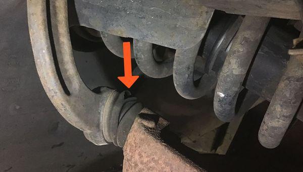 A clunking may occur if a ball joint slips from the steering knuckle. Idler arms and broken sway bar end links can be behind the sound, too.