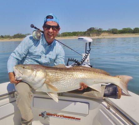 Fly fishing and light tackle fishing on Virginia's Chesapeake Bay.