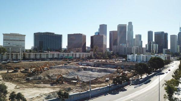 Aerial Photography- Construction Zone...