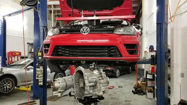 2016 Golf R getting an upgraded clutch to handle it's raised power levels.