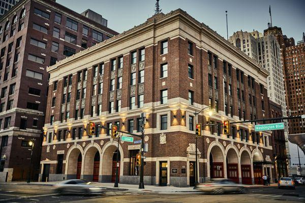 Bridging the past and the present, welcome to the Detroit Foundation hotel.