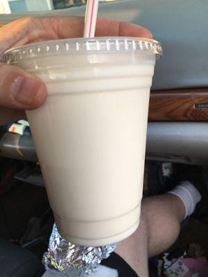 Vanilla milkshake