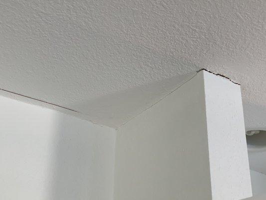 Cracks in ceilings