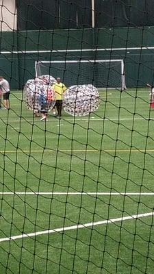 Bubble soccer