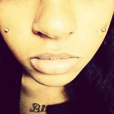 Nose and Dimple piercings