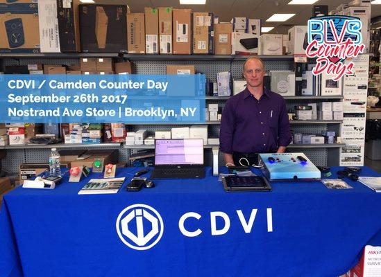 CDVI Counter Day on September 26th 2017