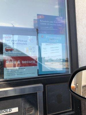 Drive thru window