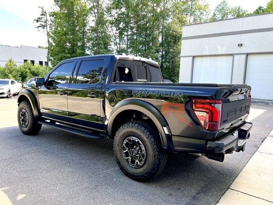 Ceramic Pro Ultimate ION was installed on this 2024 Ford Raptor.