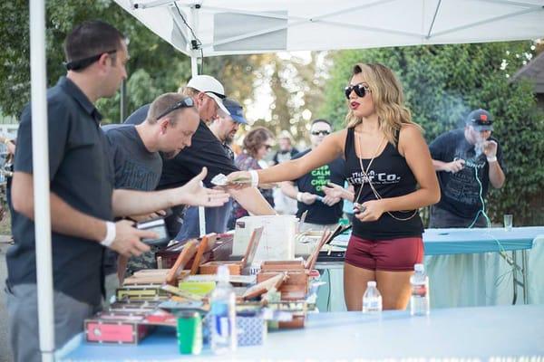 Cigar to go with that beer? Courtesy of Rocio Garcia Photography