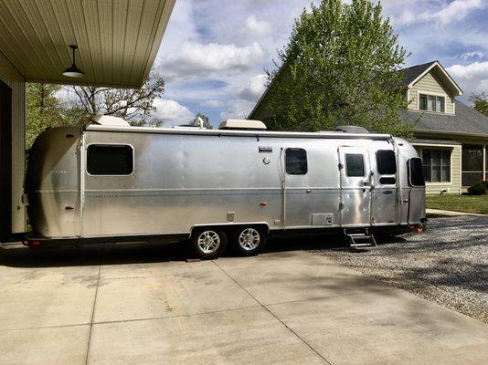 Our new 2009 Airstream Classic travel trailer