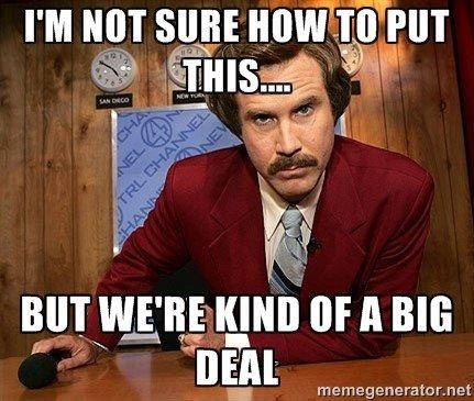 Gotta have some fun be we really do try and be a big deal so that you will share our name with the people you know are buying or refinancing