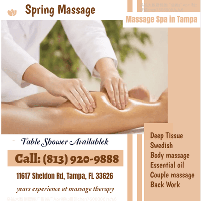 Massage techniques are commonly applied with hands, fingers, 
elbows, knees, forearms, feet, or a device...