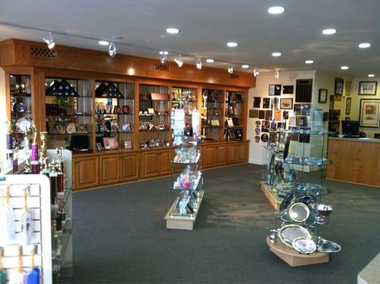 The showroom of The Award Shop