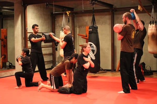 Fit Fight Circus training