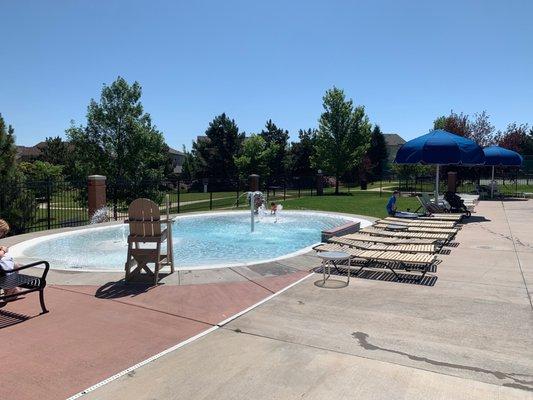 Little kid and baby pool