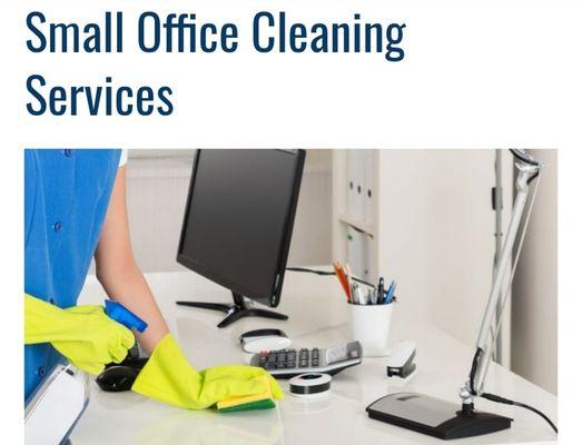 Small Office Cleaning Services