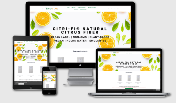 eCommerce design and implementation for food ingredient company.