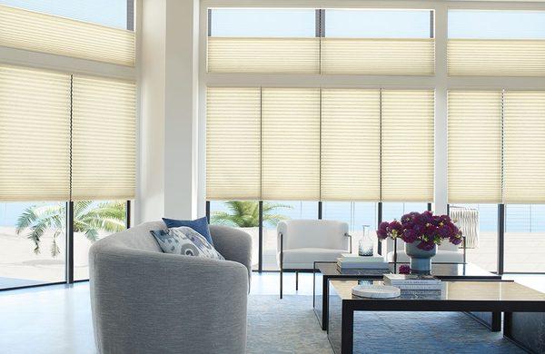 Duette Honeycomb Shades were the first cellular shades, specially engineered to provide energy efficiency at the window in both climates.