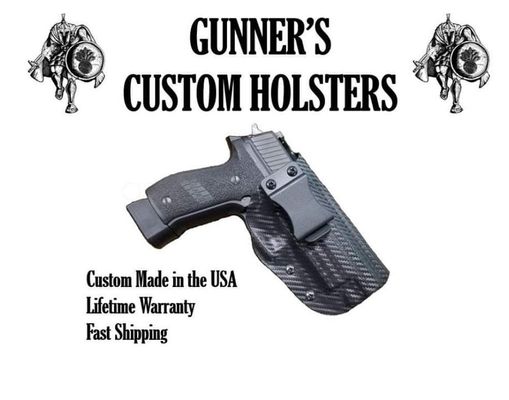 Custom built holsters...made in the USA and Veteran owned/operated.