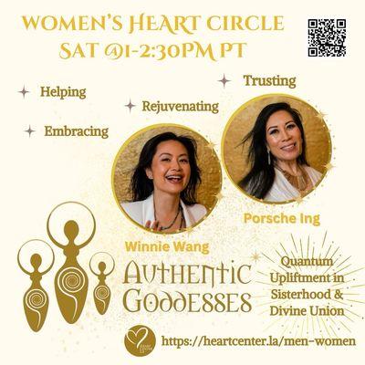 Women's group one Saturday a month... so divine