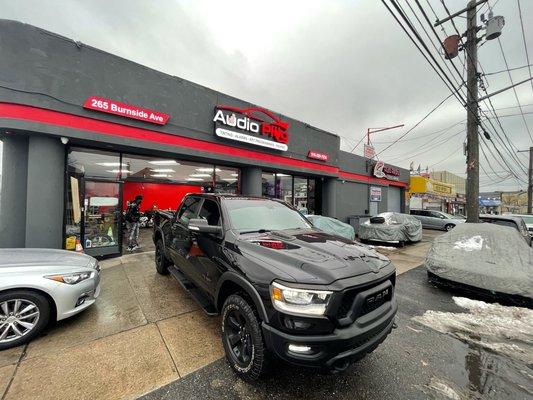 DODGE RAM CAME IN FOR TINTS.