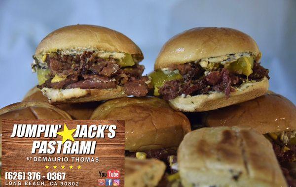 Gourmet Pastrami Sliders by Jumpin' Jack's