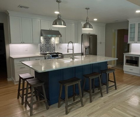 Kitchen renovation in Morristown.