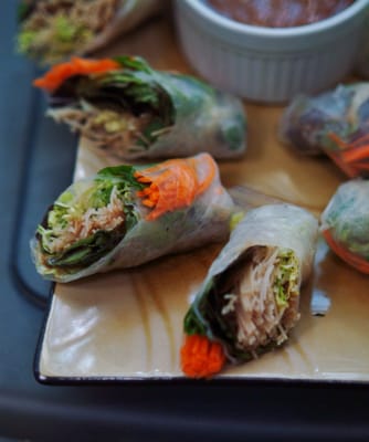 Vietnamese spring rolls