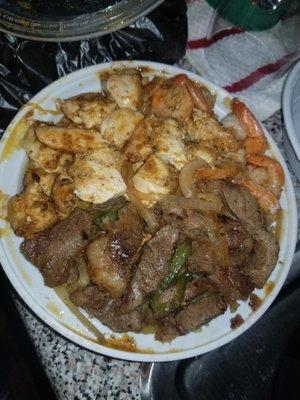 Surf and turf.