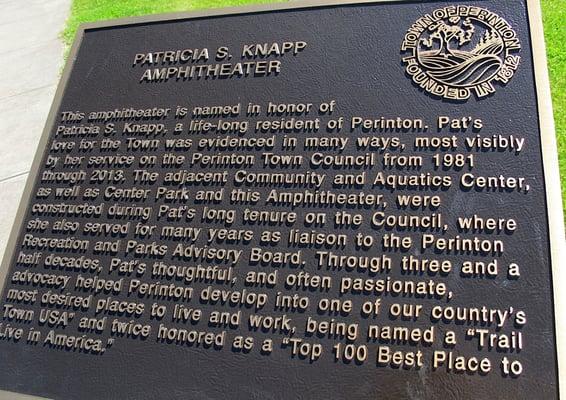 Amphitheater At Center Park