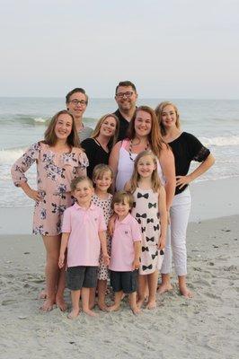 Pastor Marshall and his family.